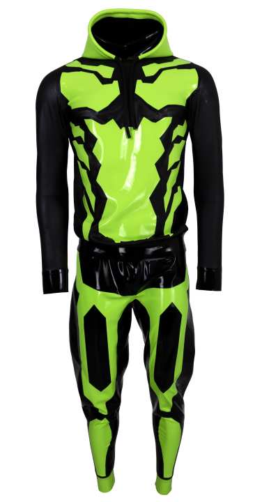 Tactical Game Suit black lime-green(1)